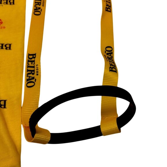 Licor Beirao Multi Purpose Face Mask Neck Holder Spirits Liquor Portugal Yellow - Picture 4 of 7